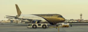 Gulf Air Jet on Tarmac